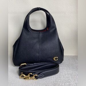 COACH CM545 LANA SHOULDER BAG BLACK 2WAY Outlet NEW